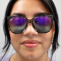Rayban Sunglasses Cats 1000 4126 Havana Brown Gradient