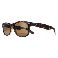 Ray-Ban Sunglasses New Wayfarer 2132 902/57 Tortoise Brown Polarized 55mm