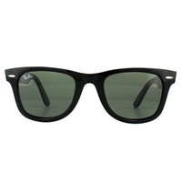 Ray-Ban Sunglasses Wayfarer Ease RB4340 601 Black Green G-15