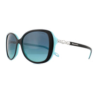 Tiffany Sunglasses TF 4121B 80559S Black Blue Blue Gradient