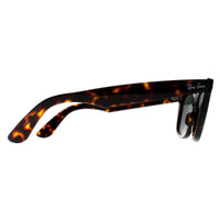 Ray-Ban Sunglasses Wayfarer 2140 Tortoise Green G-15 Polarized Medium 50mm