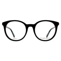 Kate Spade Glasses Frames Joshann 807 Black on Pattern Pink Women