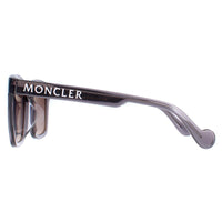 Moncler Sunglasses ML0113-K 20C Shiny Transparent Grey Grey Gradient