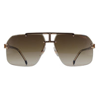 Carrera Sunglasses 1054/S 2M2 86 Black Gold Black Brown Antireflex