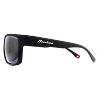 Montana Sunglasses SP314 Black Rubber Smoke Polarized
