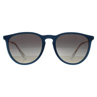 Ray-Ban Sunglasses RB4171 Erika 681311 Polished Rubber Blue Gradient Grey