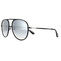 Tom Ford Sunglasses 0621 Jason 01C Shiny Black Smoke Mirror