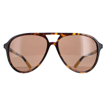 Polo Ralph Lauren Sunglasses PH4173 500373 Shiny Dark Havana Brown