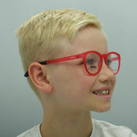 INVU Glasses Frames K4805 B Frosty Fuchsia Women