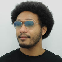 Ray-Ban Sunglasses RB3636 New Caravan 92023F Rose Gold Blue Gradient