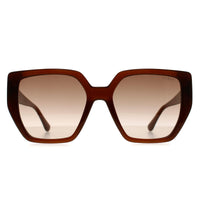 Guess Sunglasses GF6178 45B Shiny Light Brown Brown Gradient
