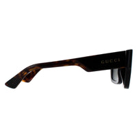 Gucci Sunglasses GG1668S 001 Black with Havana Grey