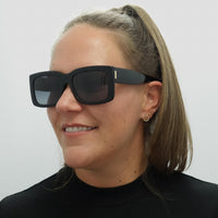 Hugo Boss Sunglasses BOSS 1454/S 807 9O Black Dark Grey Gradient