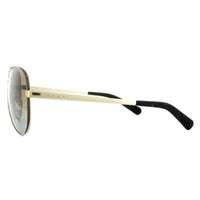 Michael Kors Sunglasses Chelsea 5004 1014/T5 Gold Dark Chocolate Brown Gradient Polarized