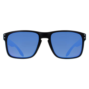 Oakley Sunglasses Holbrook OO9102-F0 Matt Black Prizm Sapphire Polarized