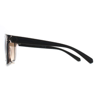 Armani Exchange Sunglasses AX4127S 82408Z Transparent Brown Brown Mirror Silver Gradient
