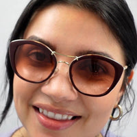 Burberry Sunglasses BE4251Q 300213 Dark Havana Brown Gradient