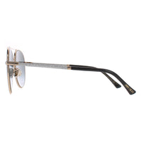 Jimmy Choo Sunglasses DEVAN/S RHL 9O Gold Black Dark Grey Gradient