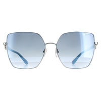 Guess Sunglasses GU7790-S 10W Shiny Light Nickeltin Blue Gradient