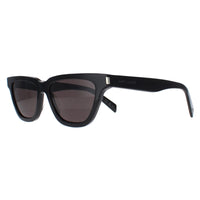 Saint Laurent Sunglasses SL 462 SULPICE 001 Shiny Black Dark Grey Smoke