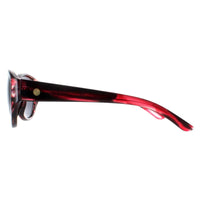 Smarty Sunglasses X2118 C Transparent Fiber Fuchsia Red Grey