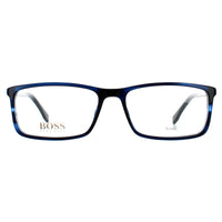 Hugo Boss Glasses Frames BOSS 0680/IT 38I Blue Horn Men