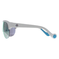 Moncler Sunglasses ML0049 21C White Grey Mirror