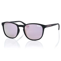 Superdry Sunglasses SDS Summer6 191 Matte Black Pink Mirror