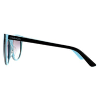 Calvin Klein Sunglasses CK18509S 004 Black Light Blue Graduated Grey