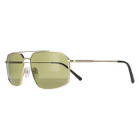 Serengeti Sunglasses Wayne SS546005 Shiny Light Gold Mineral Green 555nm