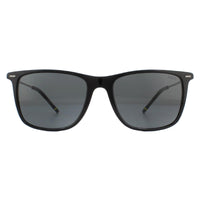 Polo Ralph Lauren Sunglasses PH4163 500187 Shiny Black Grey
