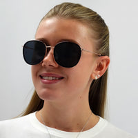 Bally Sunglasses BY0053-K 05A Gold Blue