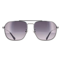 Police Sunglasses SPLF64 Octane 1 0579 Shiny Palladium Smoke Gradient