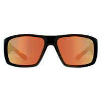 Dragon Sunglasses Equinox X 41089-022 Matte Black Lumalens Orange Ion Polarized