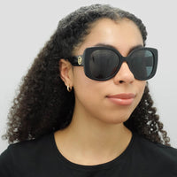 Versace Sunglasses VE4387 GB1/87 Black Dark Grey