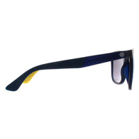 Smarty Sunglasses X2916 G Frosty Matte Black Blue Rubber Yellow Grey