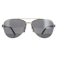 Porsche Design Sunglasses P8676 D Gold Grey Blue