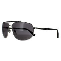Police Sunglasses SPLD44 Origins 45 0508 Shiny Ruthenium Grey Smoke Grey