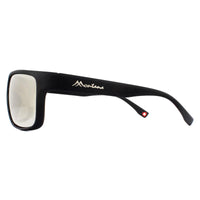 Montana Sunglasses SP314B Black Rubber Revo Silver Mirror Polarized