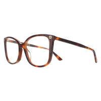 Gucci Glasses Frames GG0026O 002 Havana Women