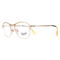 Persol Glasses Frames PO7007V 1069 Matt Gold 49mm Mens
