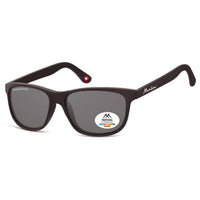 Montana Sunglasses MP48 Matte Black Grey Polarized