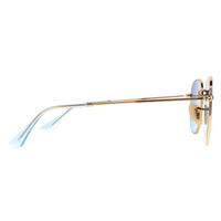 Ray-Ban Sunglasses Hexagonal RB3548N 91233M Gold Blue Grey Gradient