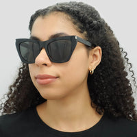 Saint Laurent Sunglasses SL 214 KATE 001 Black Grey