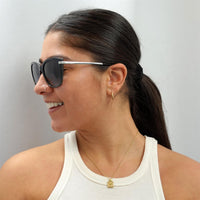 Ralph by Ralph Lauren Sunglasses RA5267 58418G Shiny Gradient Black Glitter Grey Gradient