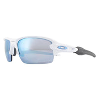 Oakley Sunglasses Flak XS OJ9005-06 Polished White Deep H2O Prizm Polarized