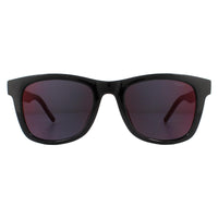 Hugo by Hugo Boss Sunglasses HG 1070/S 807 AO Shiny Black Red Mirror