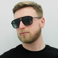 Hugo Boss Sunglasses BOSS 1042/S/IT 807 9O Shiny Black Grey Gradient