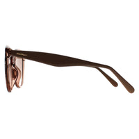 Salvatore Ferragamo Sunglasses SF1073S 278 Crystal Sand Rose Grey