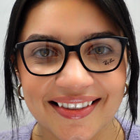 Ray-Ban Glasses Frames RB7066 2000 Shiny Black 52mm